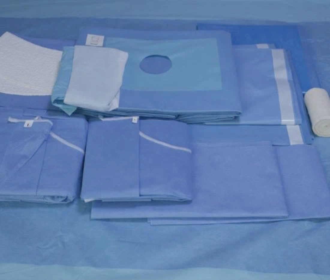 Ιατρική μίας χρήσης/καταναλώσιμη αποστειρωμένη οφθαλμική χειρουργική κουρτίνα 